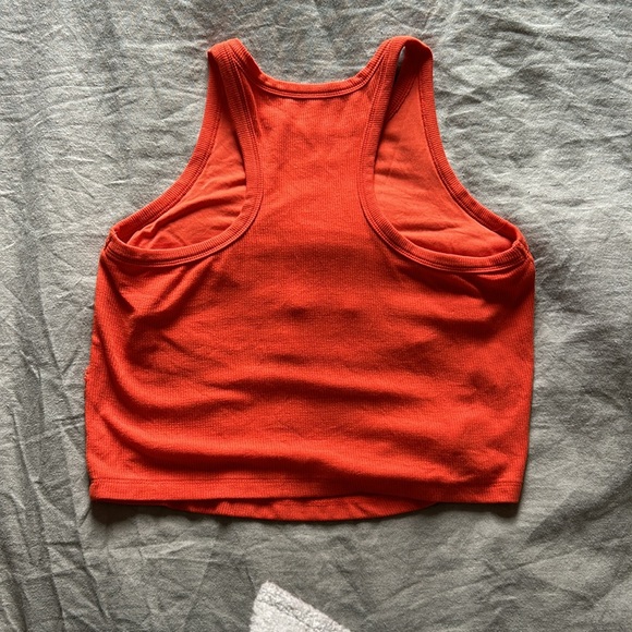 ✨ SPIRITUAL GANGSTER RIBBED TORI CROP TANK SZ L - Picture 2 of 5